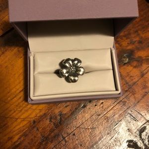 James Avery retired flower ring size 6